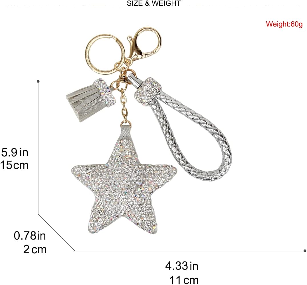 Amazon.co.jp: [Landyta] レディース クリスタル キーチャーム